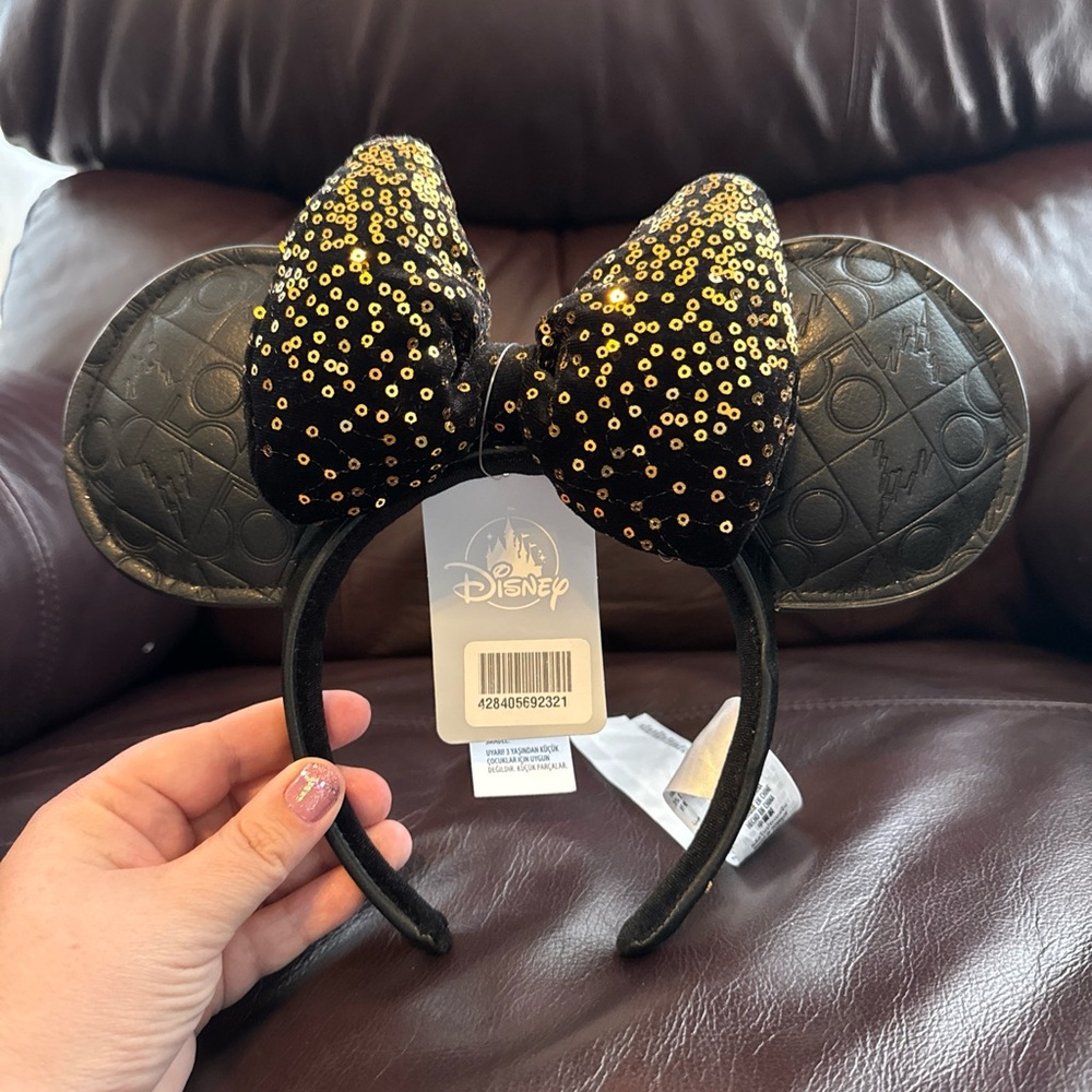 Disney World 50th Anniversary Mickey Minnie Ears NWT